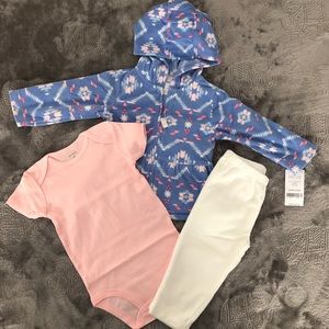 Girl Fleece hoodie set